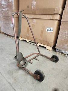 lot 44099 image: Industrial Drum Dolly Hand Truck with Straps