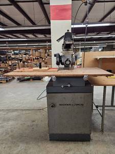 lot 8521 image: Rockwell Delta, Radialaim Saw - 10 Deluxe