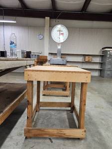 lot 45421 image: Handmade 2ft Table