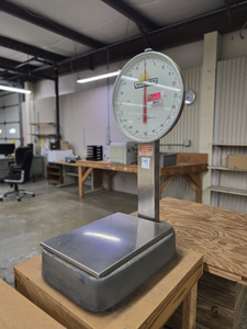 lot 8532 image: Hobart Commercial Platform Scale 100lb Capacity
