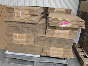 lot 45412 image: Bulk Corrugated Cardboard Shipping Boxes