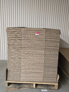 lot 45414 image: Bulk Corrugated Cardboard Sheets - Full Pallet