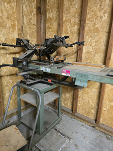 lot 49504 image: Vastex Screen Printing Press
