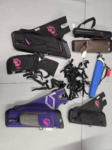 lot 11864 image: Assorted Lot of Quivers, and More