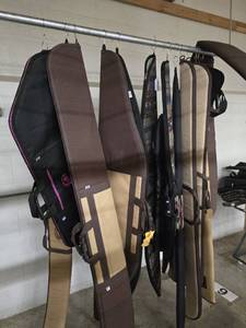 lot 11871 image: (4) Assorted Nylon and Camo Bow Cases