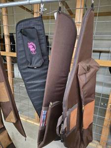 lot 11875 image: (3) Assorted Brown and Black Nylon Cases