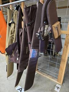lot 11879 image: (8) Brown Nylon Bow Cases