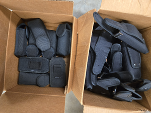 lot 16386 image: Nylon Belt Holsters Lot - Black Tactical Gear