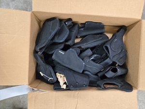 lot 16396 image: Lot of Black Nylon Gun Holsters