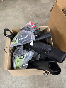 lot 16411 image: Archery Accessories Lot - Arm Guards and Stabilizers