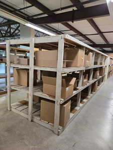 lot 45386 image: Industrial Warehouse Storage Shelving Unit Section