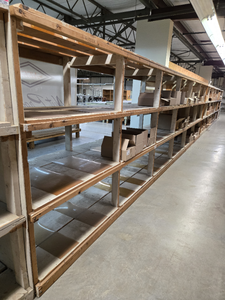 lot 45390 image: Industrial Warehouse Storage Shelving Unit