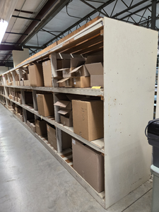 lot 45391 image: Industrial Storage Shelving Unit