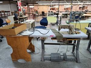 lot 13008 image: Commercial Union Special Sewing Station