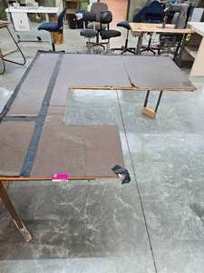 lot 13020 image: Custom Fabricated Workstation