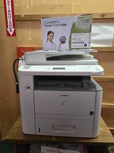 lot 42979 image: Canon ImageClass D1120 Multifunction Laser Printer with Compatible Toner