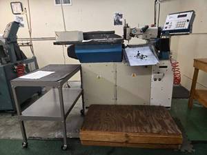 lot 8501 image: USM Microprocessor Controlled Stitcher MPCS Industrial Sewing Machine