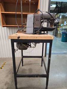 lot 17756 image: Commercial Brother Sewing Station