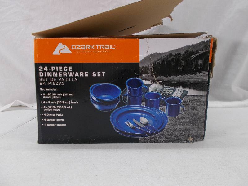 lot 1653 image: Ozark Dinnerwear 24 PC set
