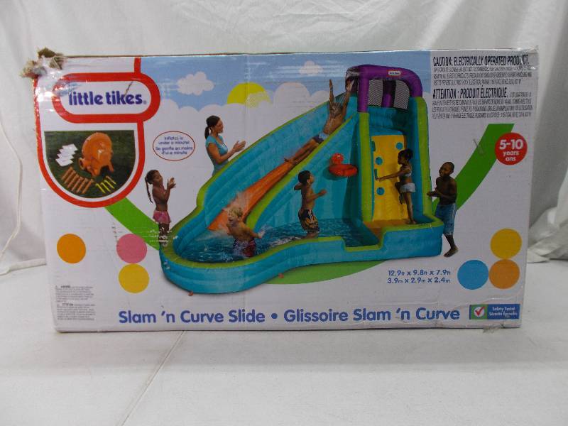 lot 1664 image: Little Tikes Slam and Curve Slide