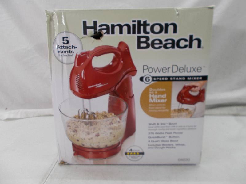 lot 1669 image: Hamilton Beach 6 Speed Mixer