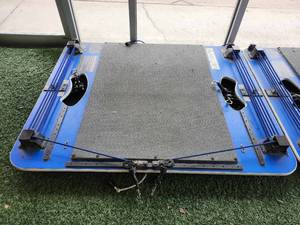 lot 21014 image: Vertimax Training Platform with Resistance Bands