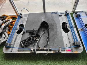 lot 21016 image: Vertimax Training Platform with Resistance Bands and Harness System