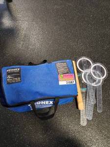lot 21087 image: Pronex Cervical Traction Device by Glacier Cross with Goniometers