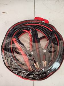 lot 332 image: New Heavy Duty Jumper Cables with Storage Bag