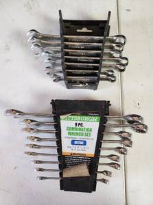 lot 345 image: Pittsburgh 9-Piece Metric Combination Wrench Sets Item 69044