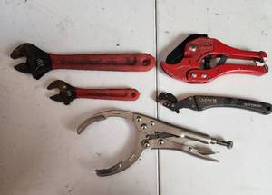 lot 346 image: Crescent Adjustable Wrenches and Hand Tools Lot