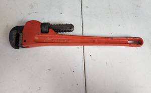 lot 348 image: Ridgid 18-inch Heavy Duty Pipe Wrench