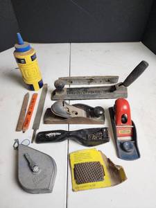 lot 359 image: Woodworking Hand Tool Collection - Stanley Plane, Rasp, Files