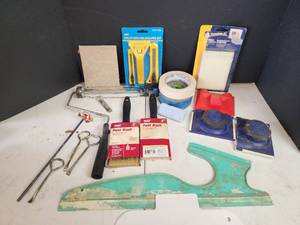 lot 366 image: Painting Tools - Krause & Becker Brushes, Scrapers, and Supplies