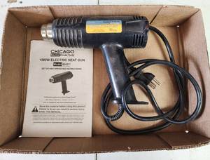 lot 380 image: Chicago Electric 1500W Heat Gun Model 66001