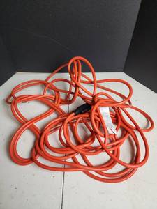 lot 450 image: Heavy Duty Orange Extension Power Cord