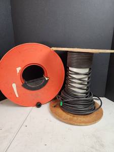 lot 478 image: Spools of Black Wire