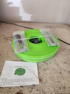 lot 520 image: LAVEVE Sprinkler Soaker Hose with Garden Stakes