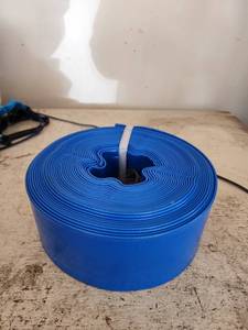 lot 522 image: Heavy Duty PVC Lay Flat Discharge Hose