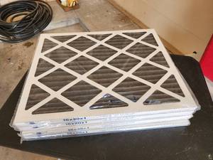 lot 758 image: Air Flow 16x20x1 HVAC Air Filters - Pack of 4