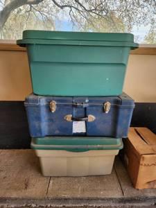 lot 769 image: 3 Storage Bins