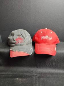 lot 192 image: Budweiser Beer Promotional Baseball Caps