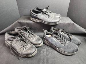 lot 249 image: 3 Pair Mens Shoes Size 12