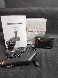 lot 280 image: Car DVR Camera MM310N Dash Cam with Mount and Car Charger