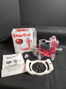 lot 137 image: Starfrit Apple Peeler with Bonus Apple Wedger
