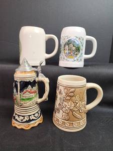 lot 167 image: Collection of German Beer Steins