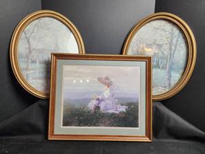 lot 781 image: Collection of 3 Framed Art Prints