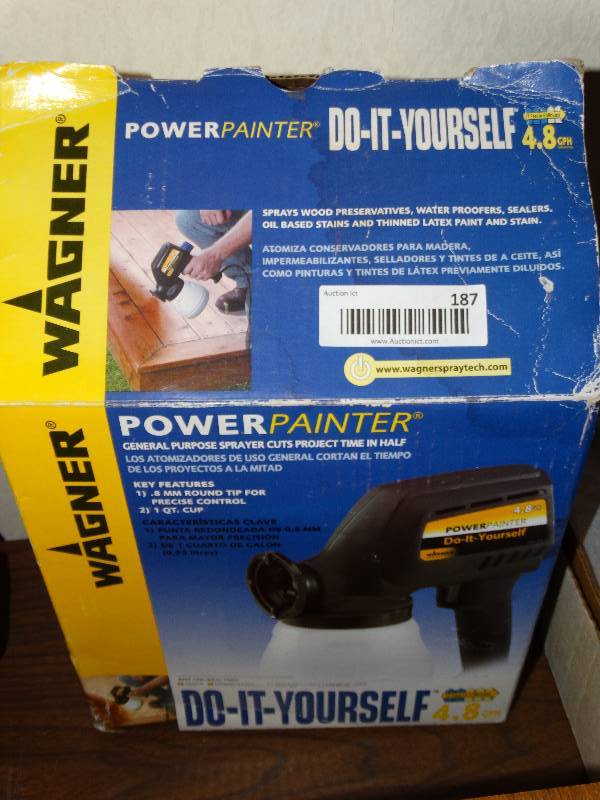 lot 187 image: Wagner power painter
