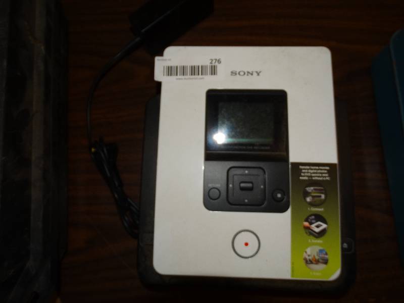 lot 276 image: Sony DVD recorder