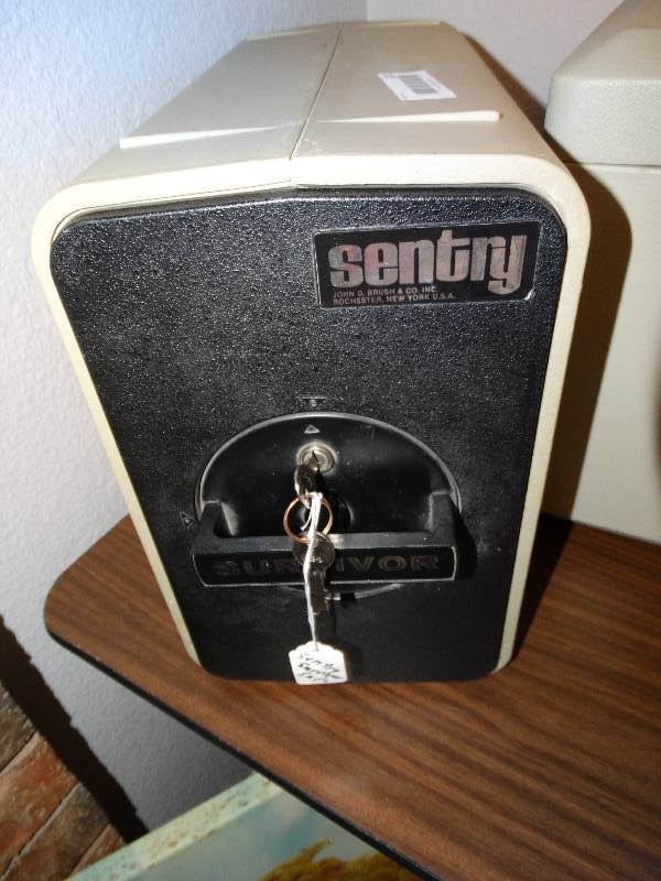 lot 310 image: Sentry survivor safe w keys